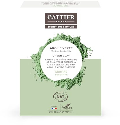 CATTIER Argile verte ultra-ventilée 750g