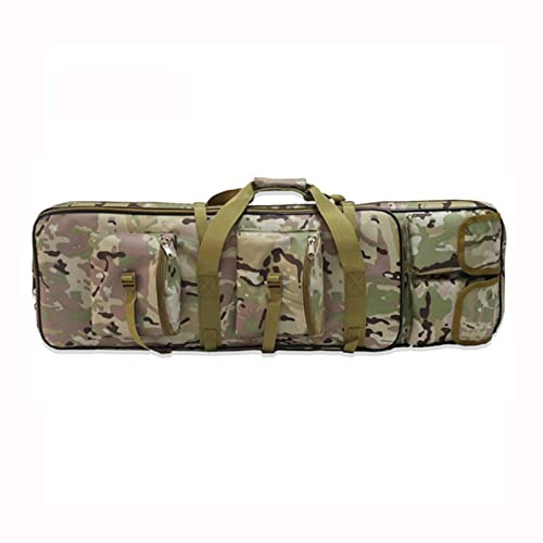 Elsegeod Tactical Gun Bag Rifle Case, 33/39/47 Inch Weapon Accessory Storage Bag Backpack, Soft Padded Carbine Case Fishing Rod Bag Pistol Shotgun Airsoft Case Sniper Holster