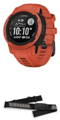 Garmin Instinct 2 Solar Tactical – Rugged GPS Smartwatch with Infinite Battery Life in Smartwatch Mode & QuickFit Band