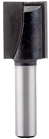 8 mm Shank Bottom Cleaning Dado Router Bit 5-18 mm Wood Cutting Tool 8x16 mm, Black