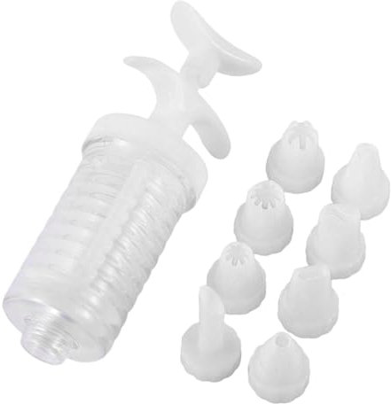 IMIKEYA Kit Para Decorar Pasteles y Galletas, Herramienta Para Cremar Pasteles Boquillas Intercambiables, Material Resistente, Mango Ergonómico, Utensilios Para Repostería Casera y Profesional