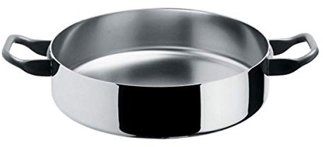 Alessi La Cintura Di Orione 28 cm Low Casserole with Two Handles