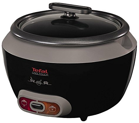 Tefal RK1568UK Cool Touch Rice Cooker, (20 Portions), 700 W, 1.8 Litre, Black