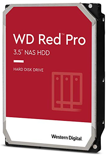 Western Digital Red Pro WD4003FFBX 3,5 NAS Intern Hårddisk, Svart, Silver, 6 TB