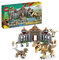 LEGO Jurassic Park Bezoekerscentrum: T. Rex & Raptor aanval, Set met 2 Speelgoed Dinosaurussen, Dino Skelet en 6 Minifguren, Cadeau voor Jongens, Meisjes en Tieners, 30e Verjaardag Collectie 76961