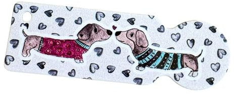 Einkaufswagenlöser Einkaufswagenchip Dackel hund