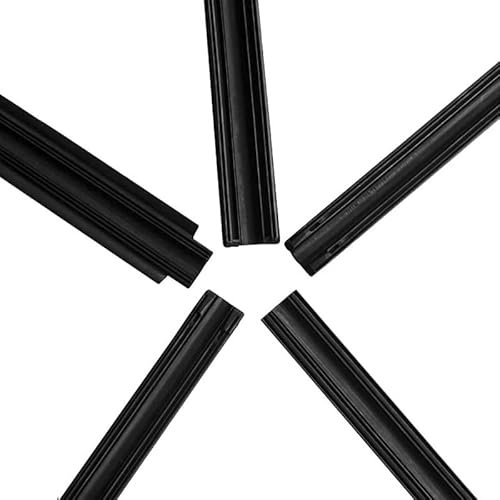 Juego de 7 escobillas limpiaparabrisas de goma, se vende por metros, universales, repuesto para parabrisas, compatible con todos los limpiaparabrisas (800 mm)