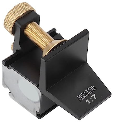 Magnetisk Såg 1:7 Noggrannhet Laxstjärt Magnetisk Såg, Laxstjärtstyrningsmätare Aluminiumlegering Träfogar Styrmätare för Träbearbetning