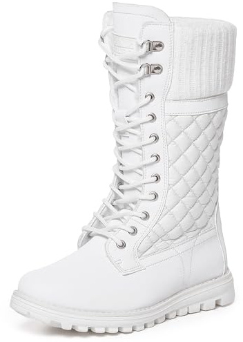 Polar Womens Snow Durable Outdoor Thermal Winter Warm Waterproof Mid Calf Boot