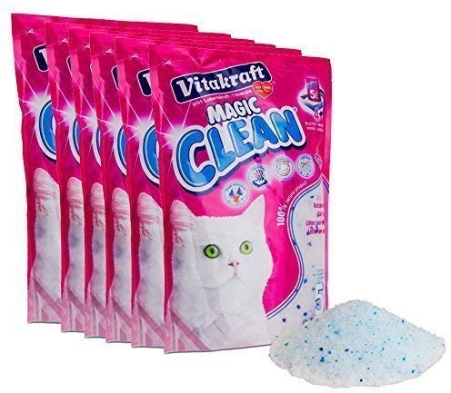 Katzenstreu Magic Clean 6 x 5 Liter (30 Liter)