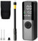 Electric Bike Pump, 150Psi Portable Bicycle Tire Pump with Digital Pressure Gauge for E-Bike, Road and Mountain Bicycle Pump, Mini Bike Pump with Presta, Schrader, Dunlop Valve Accessories