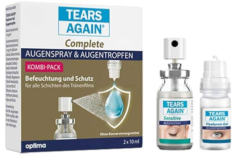 TEARS Again Complete Augenspray & Augentropfen 2X10 ml