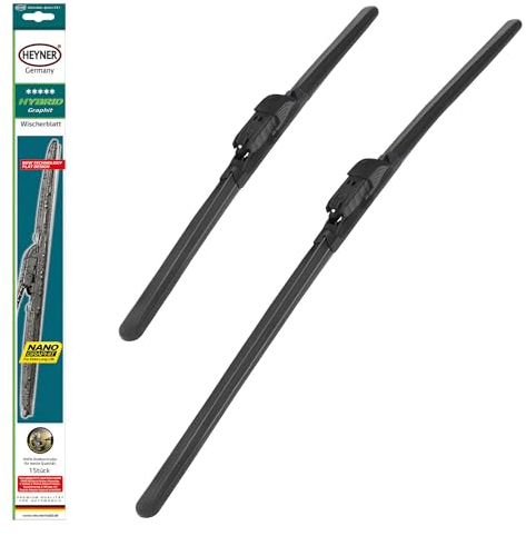 HEYNER® Scheibenwischer Set passend für VW Golf VI Variant (07.2009-04.2013) HYBRID Flachbalkenwischer Frontscheibenwischer