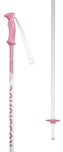 Rossignol Electra Alpine Ski Poles - Lightweight Kids’ Downhill Ski Poles - Pink