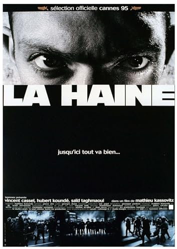 Poster affiche La haine Classic Movie Original Film