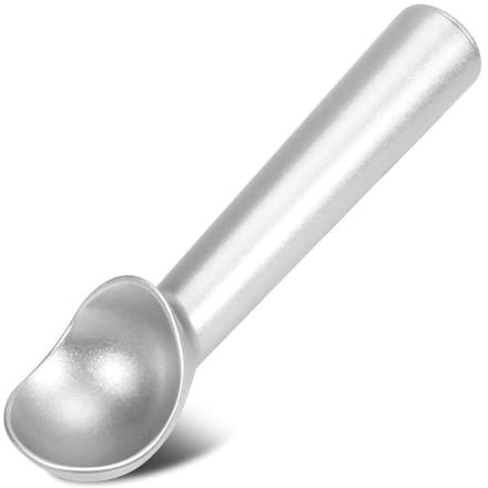 Cucchiaio da dessert per gelati, cucchiaio da scavo, antiaderente, antigelo, in leghe di alluminio, cucchiaio per gelati duri