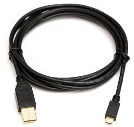 SvediTec USB Kabel passend für Sony Cybershot DSC-WX350 Digitalkamera - Datenkabel - vergoldet - Länge 2m