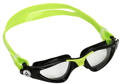 Aquasphere Kayenne JR - Occhialini da nuoto, occhiali da piscina per bambini dai 6 anni+ con protezione UV, guarnizione in silicone e lenti anti-appannamento e anti-perdita per ragazzi e ragazze