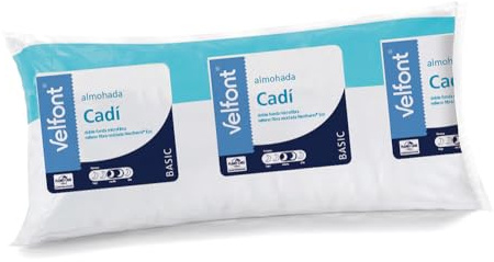 Velfont Almohada Doble Funda CADI Microfibra Transpirable Todas Las Medidas (90cm)