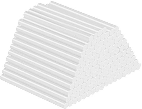 GIZGA Klebesticks 140 Stück Heiβkleber Klebestifte 100 mm Länge x 7 mm Durchmesser für 20Watt Klebepistole