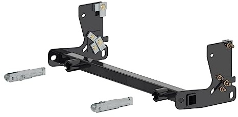 CURT 70129 Custom Tow Bar Base Plate Brackets for Dinghy Towing, Fits Select Jeep Wrangler TJ