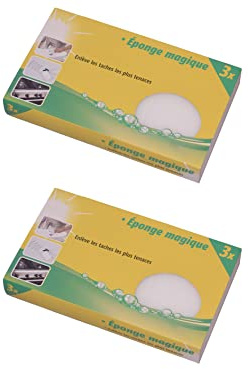 Set di 6 spugne magiche gomma melanina