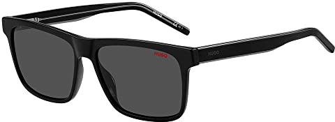 Hugo Unisex HG 1242/S Sunglasses, 807 Black, 56