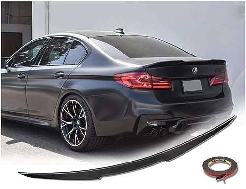 Heckspoiler G30 M4 Look schwarz glänzend für BMW 5er 2016- Performance Tuning Limousine 4-Türer 518i 520i 525i 530i 535i 550i 518d 520d 525d 530d 535d 550d