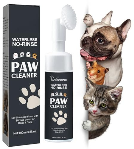 Utapossin Hundepfoten Reiniger, Hunde Pfotenreiniger für Hunde, Pfotenreiniger Für Haustiere,Badepflege Für Haustiere, Repariert und Stellt Trockene, Rissige und Beschädigte Pfoten Wieder Her