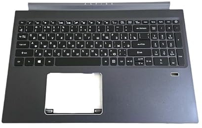 A+ För Acer Topcase, Tangentbord US/Ryss för Aspire A715-74G 6B.Q55N2.005