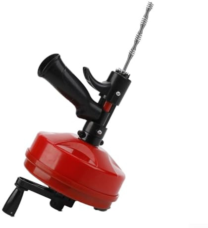 Serpent de vidange de 10 m : tarière de tuyau pour sabots, outil de plomberie professionnel avec spirale en acier flexible pour cuisine et salle de bain