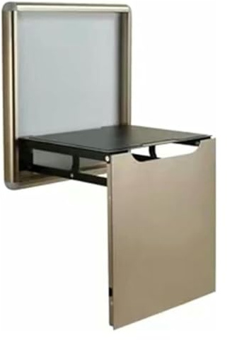 KEuLen Taburete Cambiador de Zapatos Invisible Montado en la Pared | Asiento de Ducha Plegable | Silla de Entrada Que Ahorra Espacio