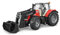 bruder 03047 - Massey Ferguson 7624 mit Frontlader - 1:16 Fahrzeuge, Landwirtschaft, Bulldog, Trecker, Spielzeug ab 3 Jahre