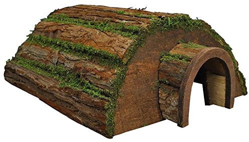 Selections Wooden Barkwood Hogitat Hedgehog House Hibernation Shelter
