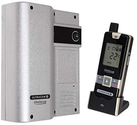 UltraCom2 - Wireless Gate & Door Intercom (Silver)