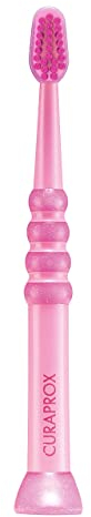 Curaprox Babyzahnbürste – Für Babys Und Kleinkinder | Ultraweiche Borsten Für Sanftes Zähneputzen | Zufällige Farbe | Einzelpackung