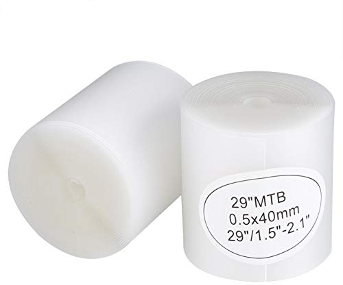 Keenso Bike Tire Liner, 2 Stück Fahrradreifen-Liner Pannensicherer Wasserhahn 0,5 mm Dicke Pannensicherer Gürtel für Rennrad-Mountainbikes(29 inches)