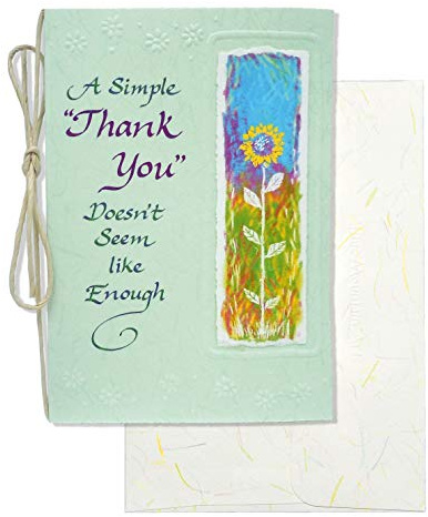 Blue Mountain Arts Thank You Card—Appreciation Card, Thanks for All You Do Card, Thinking of You Card (A Simple “Thank You” Doesn’t Seem like Enough)