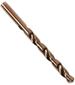 PROFFI 4.0 mm x 10 Stück M35 HSS Cobalt Bohrer für Gehärteten Stahl – HSSCo5% RTi-Drehbohrsatz - Ideal als Metallbohrer Bohrer Edelstahl und Baustahl Gusseisen Karbon Plastik und Holz