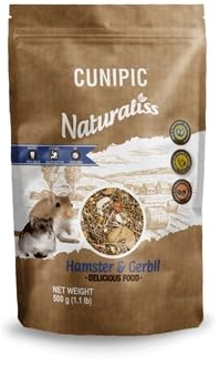 CUNIPIC NATURALISS COMIDA HAMSTER 0,5 KG (NDR)