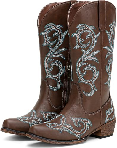 JEOSSY Women's 9615 Chelsea Ankle Boots Cutout Perforated Short Booties Slip on, Cutout Chelsea-9615-grey, 5 UK