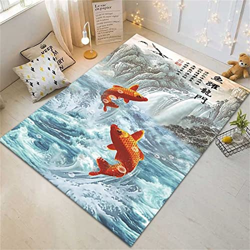 AU-OZNER Teppich für kinderzimmer Hellblauer Teppich, einfach zu pflastern hochwertiger Baby kriechender schall dichter Teppich kuschel Teppich, hellblau, 180x280cm