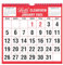Letts of London Clearview Kalender 2025, Monatsansicht