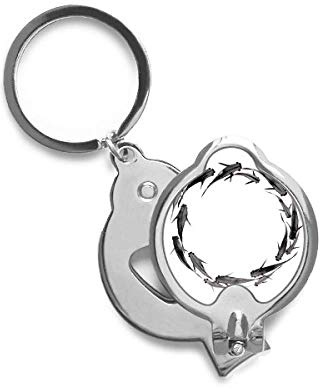 DIYthinker Negro chino de la carpa de los pescados animales de uña cortador Trimmer