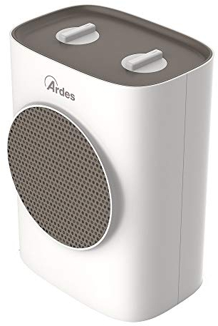 ARDES AR4P03 SOUND Termoventilador Cerámico PTC 1500W Termoventilador Cerámico con Panel de Mandos, Termoventilador Silencioso Cerámico Forma Compacta y Portátil con Cómoda Manija