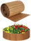 JonesHouseDeco Rotolo di bordo per prato da giardino in metallo zincato, 6 m, largo ondulato, altezza 25,4 cm, marrone, resistente, bordura paesaggistica per aiuole fai da te, prati, vialetti K653D02
