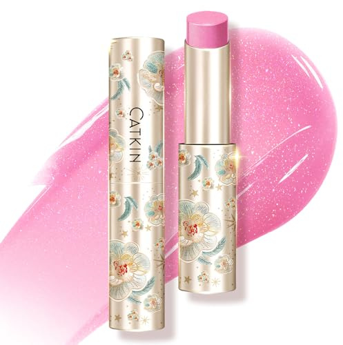 CATKIN Bálsamo Labial Hidratante Con Color, Brillo de Labios, Voluminizador