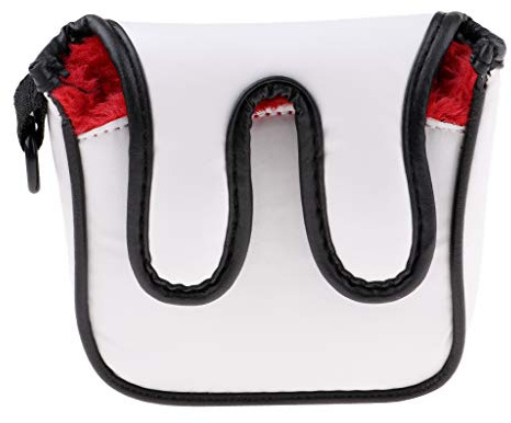 Gcljlmy Housse de putter de golf légère carrée Mallet Club Sac de couvre-chef