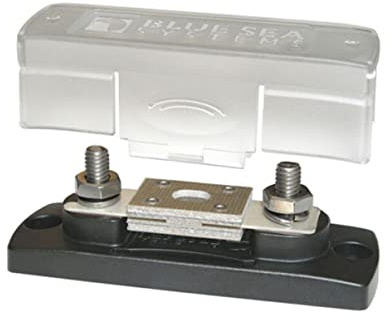 Blue Sea Systems 5005 ANL Fuse Block with Insulating Cover, 35-300 Amp, 32V DC