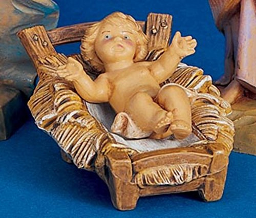 Fontanini by Roman, 5 Baby Jesus, Nativity Figure Hand Sculpted and Painted